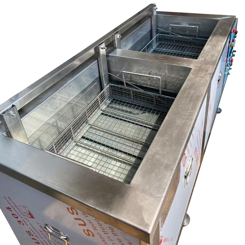 Máquina de limpeza ultrassônica de precisão industrial personalizada